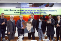O governador Carlos Massa Ratinho Junior anunciou nesta terça-feira (28) a criação do 30º Batalhão da Polícia Militar (30º BPM), com sede em Londrina, no Norte do Estado. Ele também assinou a ordem de serviço para a conclusão das obras do Centro Estadual de Educação Profissional (CEEP) de Londrina entregou o certificado que garante a descentralização da gestão ambiental, que pode ser feita de forma autônoma pelo município.