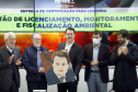 O governador Carlos Massa Ratinho Junior anunciou nesta terça-feira (28) a criação do 30º Batalhão da Polícia Militar (30º BPM), com sede em Londrina, no Norte do Estado. Ele também assinou a ordem de serviço para a conclusão das obras do Centro Estadual de Educação Profissional (CEEP) de Londrina entregou o certificado que garante a descentralização da gestão ambiental, que pode ser feita de forma autônoma pelo município.