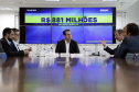 Governador Carlos Massa Ratinho Junior, recebeu representantes da empresa Volvo, que anunciaram investimentos de R$ 881 milhões na fabrica de Curitiba - 