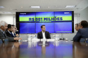 Governador Carlos Massa Ratinho Junior, recebeu representantes da empresa Volvo, que anunciaram investimentos de R$ 881 milhões na fabrica de Curitiba - 