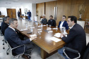 Governador Carlos Massa Ratinho Junior, recebeu representantes da empresa Volvo, que anunciaram investimentos de R$ 881 milhões na fabrica de Curitiba - 