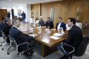 Governador Carlos Massa Ratinho Junior, recebeu representantes da empresa Volvo, que anunciaram investimentos de R$ 881 milhões na fabrica de Curitiba - 