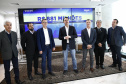Governador Carlos Massa Ratinho Junior, recebeu representantes da empresa Volvo, que anunciaram investimentos de R$ 881 milhões na fabrica de Curitiba - 