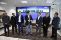 Governador Carlos Massa Ratinho Junior, recebeu representantes da empresa Volvo, que anunciaram investimentos de R$ 881 milhões na fabrica de Curitiba - 