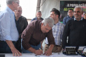 Secretário da Agricultura, Norberto Ortigara