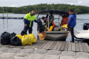 IAT realiza mutirão para coleta de resíduos sólidos em manguezais do Litoral do Estado