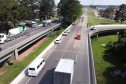 Começam as obras de reforço na segurança e iluminação no Contorno Sul de Curitiba