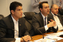Governador Carlos Massa Ratinho Junior em agenda com Ministro da Infraestrutura Marcelo Sampaio. Foto: Ari Dias/AEN.