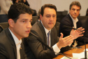 Governador Carlos Massa Ratinho Junior em agenda com Ministro da Infraestrutura Marcelo Sampaio. Foto: Ari Dias/AEN.
