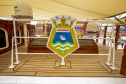 Navio-veleiro Cisne Branco atrai trabalhadores e visitantes no cais do Porto de Paranaguá 