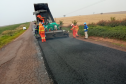 Programa de Conservação de Pavimentos do DER/PR atende rodovia de Quarto Centenário