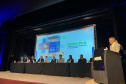 O governador em exercício Darci Piana participou do evento Nova PCA: Cenários para prefeitos e vereadores, realizado pelo Tribunal de Contas do Paraná nesta segunda-feira (10), 