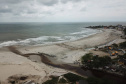 Primeiro headland começa a ganhar forma na Orla de Matinhos
