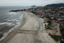 Primeiro headland começa a ganhar forma na Orla de Matinhos