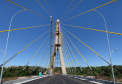 Estrutura da nova Ponte da Integração Brasil-Paraguai está concluída