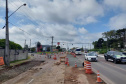 BR-376 tem bloqueios para avançar obra de novo viaduto em São José dos Pinhais 