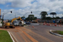 BR-376 tem bloqueios para avançar obra de novo viaduto em São José dos Pinhais 
