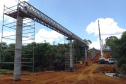Com travessia aérea, Pato Branco ganha uma das mais modernas estações de tratamento de esgoto do Paraná