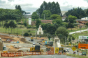 Guarapuava, 29 de novembro de 2022 - Obras de duplicação da BR 277. Foto: Roberto Dziura Jr./AEN