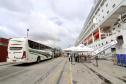 Navio com 2 mil turistas chega a Paranaguá e pode colocar Paraná na rota de cruzeiros