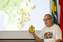 Hernandarias (Paraguai), 30 de novembro de 2022 - Marcação do Caminho do Peabiru no Refúgio Biológico Tati Yupi, dentro do lado paraguaio da Usina de Itaipu. 