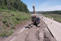 Com 90% da obra pronta, DER prevê concluir pavimento de concreto da PRC-280 ainda em 2022