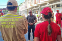 GUARATUBA - Secretário de Segurança acompanha ações do Verão Maior Paraná em Guaratuba e na Ilha do Mel -   O secretário e sua comitiva estiveram nas sedes do Corpo de Bombeiros Militar, da Polícia Militar, da Polícia Civil e da Polícia Penal, em Guaratuba - 