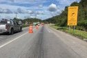 DER inicia nova etapa da recuperação da BR-277 no Litoral nesta segunda-feira 