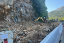 Obra de recuperação da BR-277 no Litoral entra na fase de contenção definitiva 