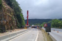 Guindaste do DER chega à BR-277 para obra emergencial no Litoral 