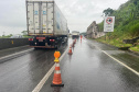 Sem interrupções, avançam obras emergenciais na BR-277 