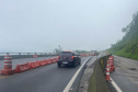 Sem interrupções, avançam obras emergenciais na BR-277 