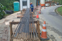 Obras estrada da Graciosa