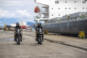 Com maior mobilidade, novas motos reforçam segurança nos portos do Paraná