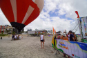 Beleza contemplada do alto: voo de balão estreia no Verão Maior Paraná