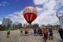 Beleza contemplada do alto: voo de balão estreia no Verão Maior Paraná
