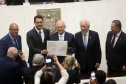 Posse do governador Carlos Massa Ratinho Junior e do vice-governador Darci Piana.