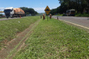Rodovia entre Maringá e Peabiru recebe obras de conservação no pavimento e pintura