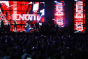 Show de Cesar Menoti e Fabiano em matinhos.Foto:Ari Dias/AEN