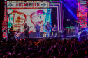 Show de Cesar Menoti e Fabiano em matinhos.Foto:Ari Dias/AEN