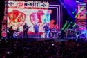 Show de Cesar Menoti e Fabiano em matinhos.Foto:Ari Dias/AEN