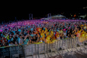 Show de Cesar Menoti e Fabiano em matinhos.Foto:Ari Dias/AEN