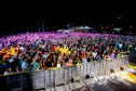Show de Cesar Menoti e Fabiano em matinhos.Foto:Ari Dias/AEN