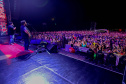 Show de Cesar Menoti e Fabiano em matinhos.Foto:Ari Dias/AEN