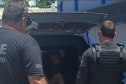 Ação integrada cumpre mandado de fiscalização no litoral por uso de tornozeleira eletrônica