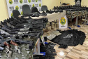 Polícia Militar apreende dois caminhões com 160 armas em Iporã e Perobal