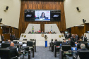  governador Carlos Massa Ratinho Junior participou nesta segunda-feira (06) da abertura oficial dos trabalhos da Assembleia Legislativa do Paraná (Alep).