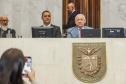  governador Carlos Massa Ratinho Junior participou nesta segunda-feira (06) da abertura oficial dos trabalhos da Assembleia Legislativa do Paraná (Alep).