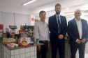  novo presidente do Ipem, Cesar Antonio Tuoto Silveira Mello. Na oportunidade, ele se apresentou aos servidores e conheceu os laboratórios do instituto