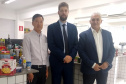  novo presidente do Ipem, Cesar Antonio Tuoto Silveira Mello. Na oportunidade, ele se apresentou aos servidores e conheceu os laboratórios do instituto